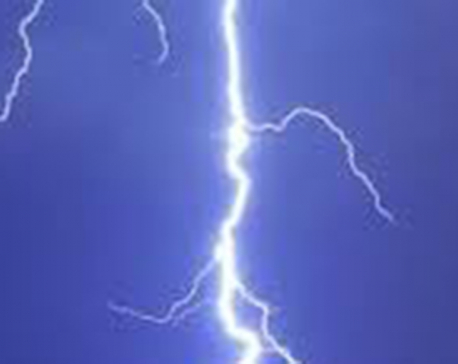 Two killed, 11 injured due to lightning