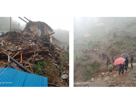 Three killed, 11 missing in landslides in West Rukum and Jajarkot
