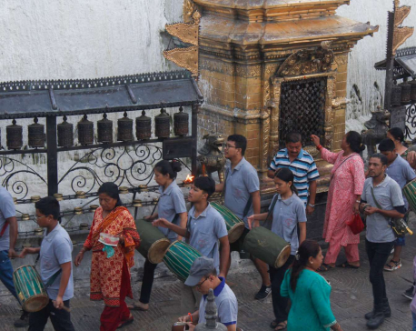 Month-long ‘Gunla’ festival in Swayambhu begins today (With Pictures)