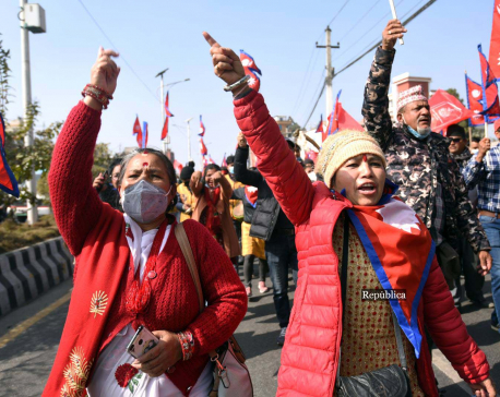 Pro-monarchy protesters continue to hit streets of Kathmandu