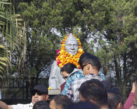 27th Memorial Day of Ganesh Man Singh observed (In Pictures)