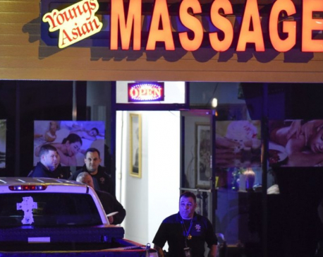 Georgia massage parlor shootings leave 8 dead; man captured