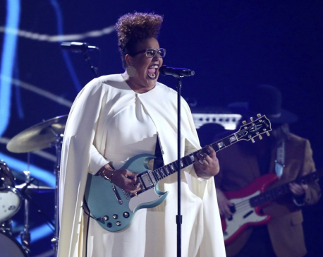 Brittany Howard looks past and forward ahead of the Grammys