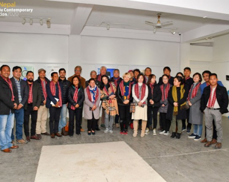 Nepal-Korea contemporary art concludes