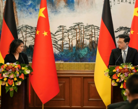Germany FM urges China to tell Russia to stop war