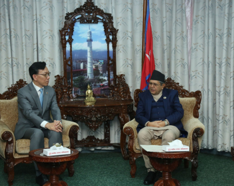 Newly-appointed South Korean envoy calls on Speaker Ghimire