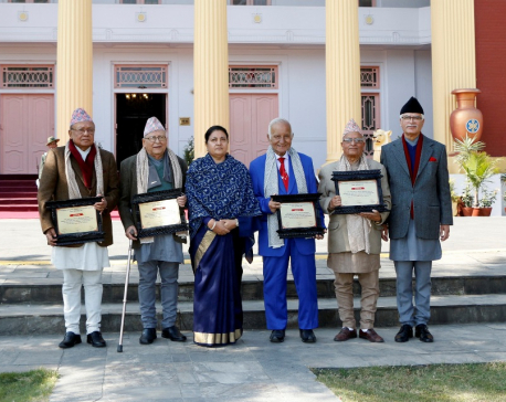 AFNA honors four former Nepali ambassadors