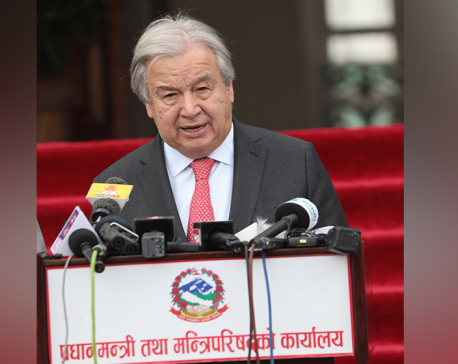 Guterres's Message for Peace and Climate Action in Nepal