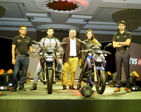 TVS launches new TVS Apache RTR 200 4V in Nepal