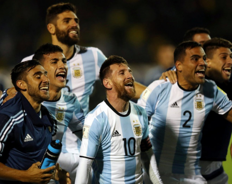 Uruguay, Argentina, and Colombia qualify for World Cup