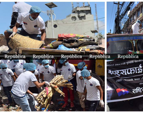 In Pictures: Youth Association cleans Baneshwar's garbage