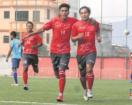 Bansbari climbs on top of the B-Division league