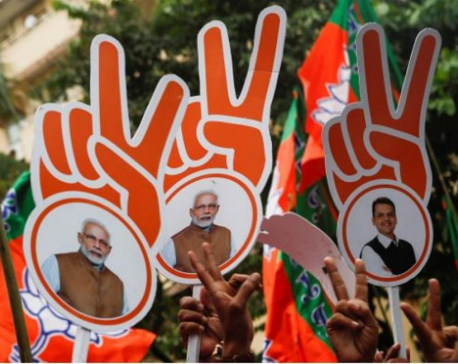 India's ruling BJP leads in state polls but big win elusive