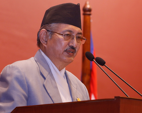 Home Minister Khand, Ambassador Pollitt discuss Nepal-UK ties