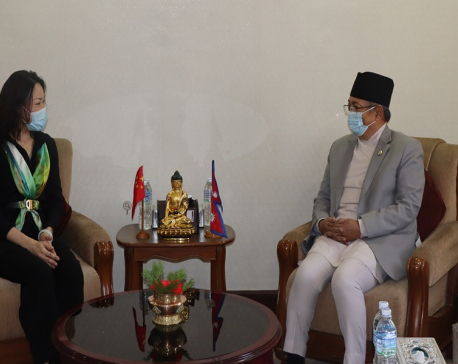 Chinese Ambassador pays courtesy call on Home Minister