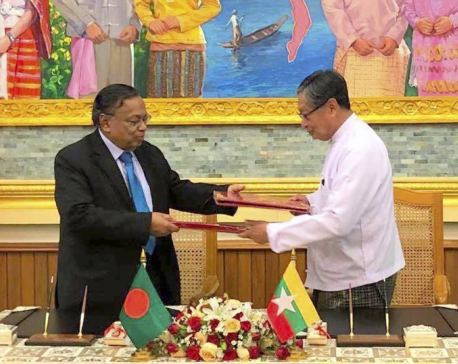 Myanmar, Bangladesh sign agreement on Rohingya refugees