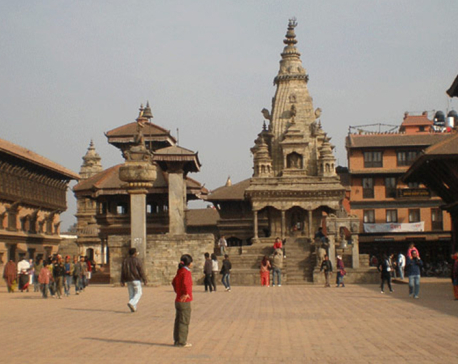 Tourists arrival in Bhaktapur increases