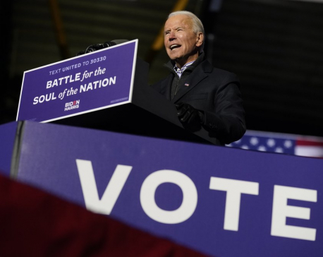 Trump, Biden cede stage to voters for Election Day verdict