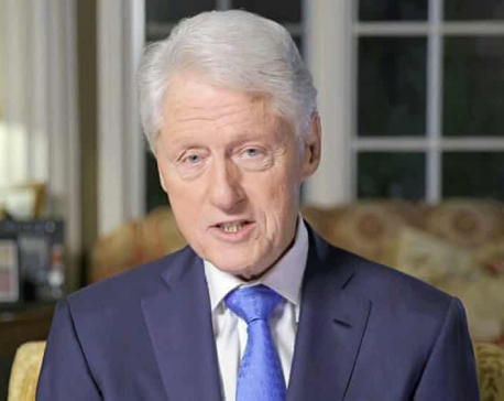 Former U.S. President Clinton hospitalized in California