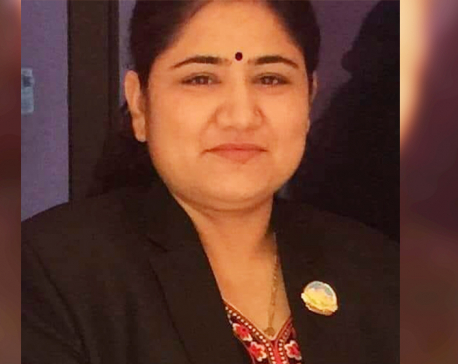 Accused of indecent behavior, Lumbini’s State Minister for Health Bimala Wali resigns