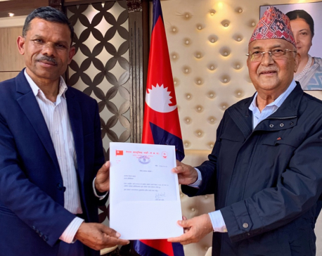 NCP's Oli-led faction dismisses Dev Gurung as party's chief whip, brings Bishal Bhattarai in his place