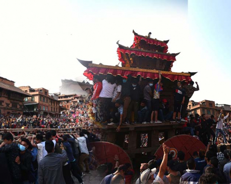 IN PICS: Biska Jatra kicks off in Bhaktapur
