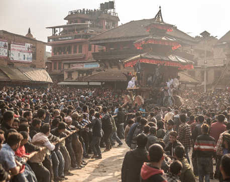 Bhaktapur's famous Bisket Jatra starts from today, all preparations over