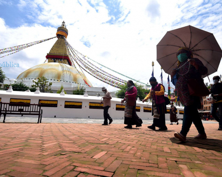 Recording of Tik Tok videos banned around Boudhanath Stupa