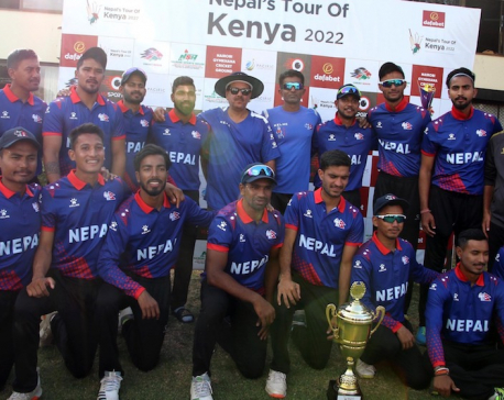 Nepal wins T20 Int'l Cricket Series against Kenya