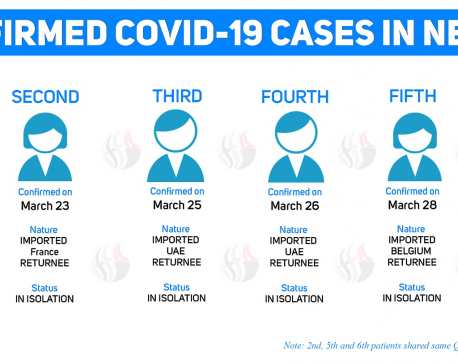 Sixth COVID-19 case confirmed in Nepal