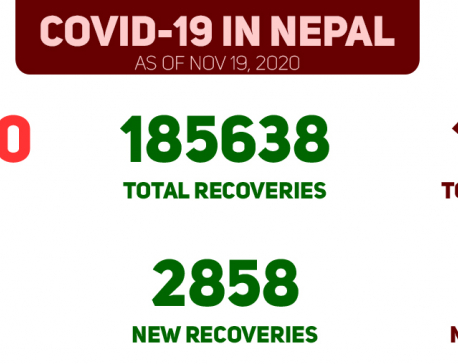 COVID-19 Updates: 2,103 new cases, 2,858 more recoveries and 17 new deaths in Nepal