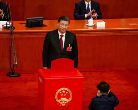 China's Xi secures precedent-breaking third term as president