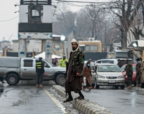 Six killed in blast near Afghanistan's foreign ministry in Kabul