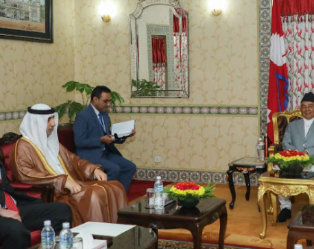 UAE Ambassador pays courtesy call on Prez Paudel