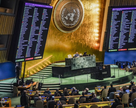 UN General Assembly votes overwhelmingly to demand a humanitarian cease-fire in Gaza