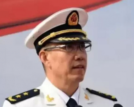China names navy ex-chief as new defense minister