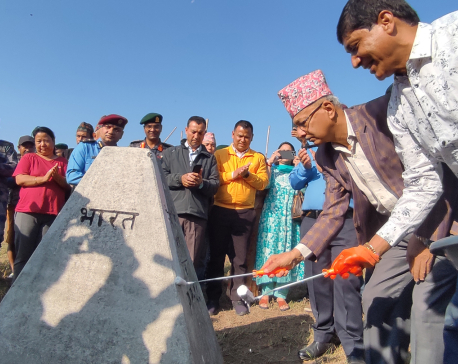 Repair of Nepal-India border posts begins