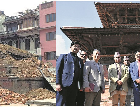 Char Narayan Temple restored with support from US, Japan, Germany