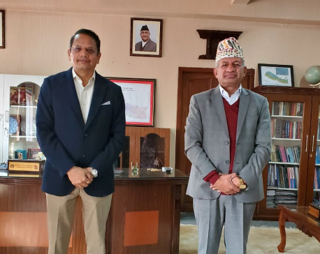 India's ruling BJP leader meets Foreign Minister Gyawali, discusses issues of mutual interest