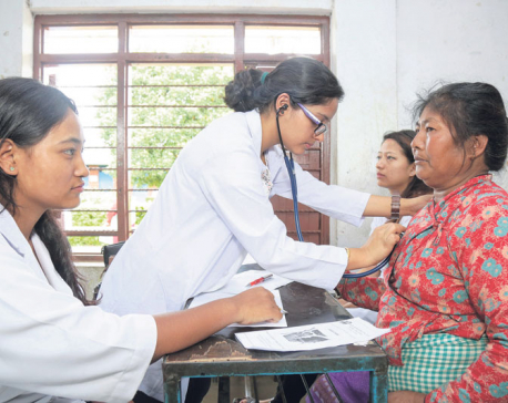Free health camp in Lalitpur