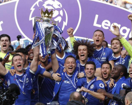 Champions Chelsea earn 150 million pounds in Premier League payments