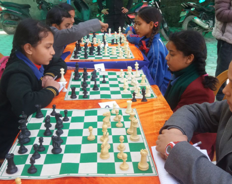 Interschool chess competition at Pioneer