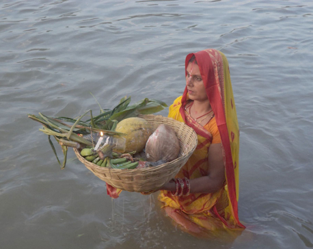 Chhath concludes with fanfare
