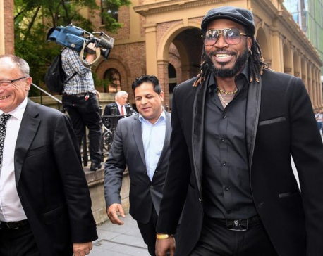 West Indies batsman Gayle wins defamation case in Australia
