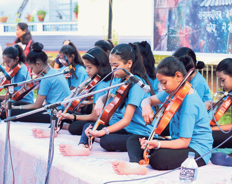 A classical gig to promote traditional music