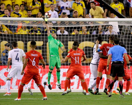 Colombia beats Peru 4-2 on PKs to reach Copa America semis
