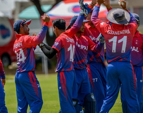 Nepal defeated by 45 runs