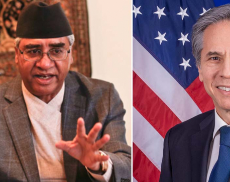 US Secretary Blinken calls PM Deuba, discusses MCC