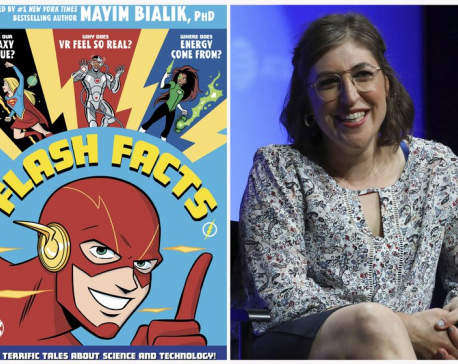 Bialik and Batman: Actor teams up with DC for science book