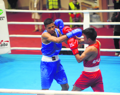 Three Nepali boxers into semifinals